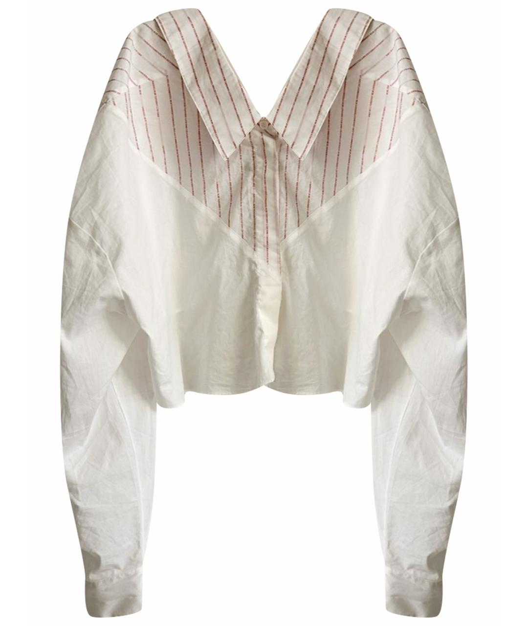 UNRAVEL PROJECT Белая хлопковая рубашка, фото 1