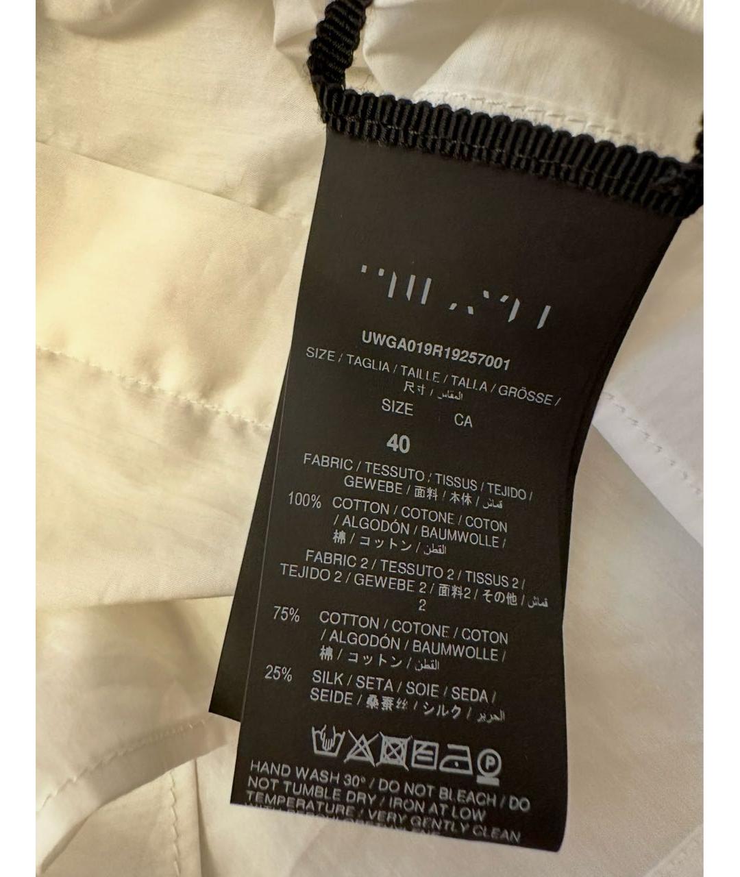 UNRAVEL PROJECT Белая хлопковая рубашка, фото 4