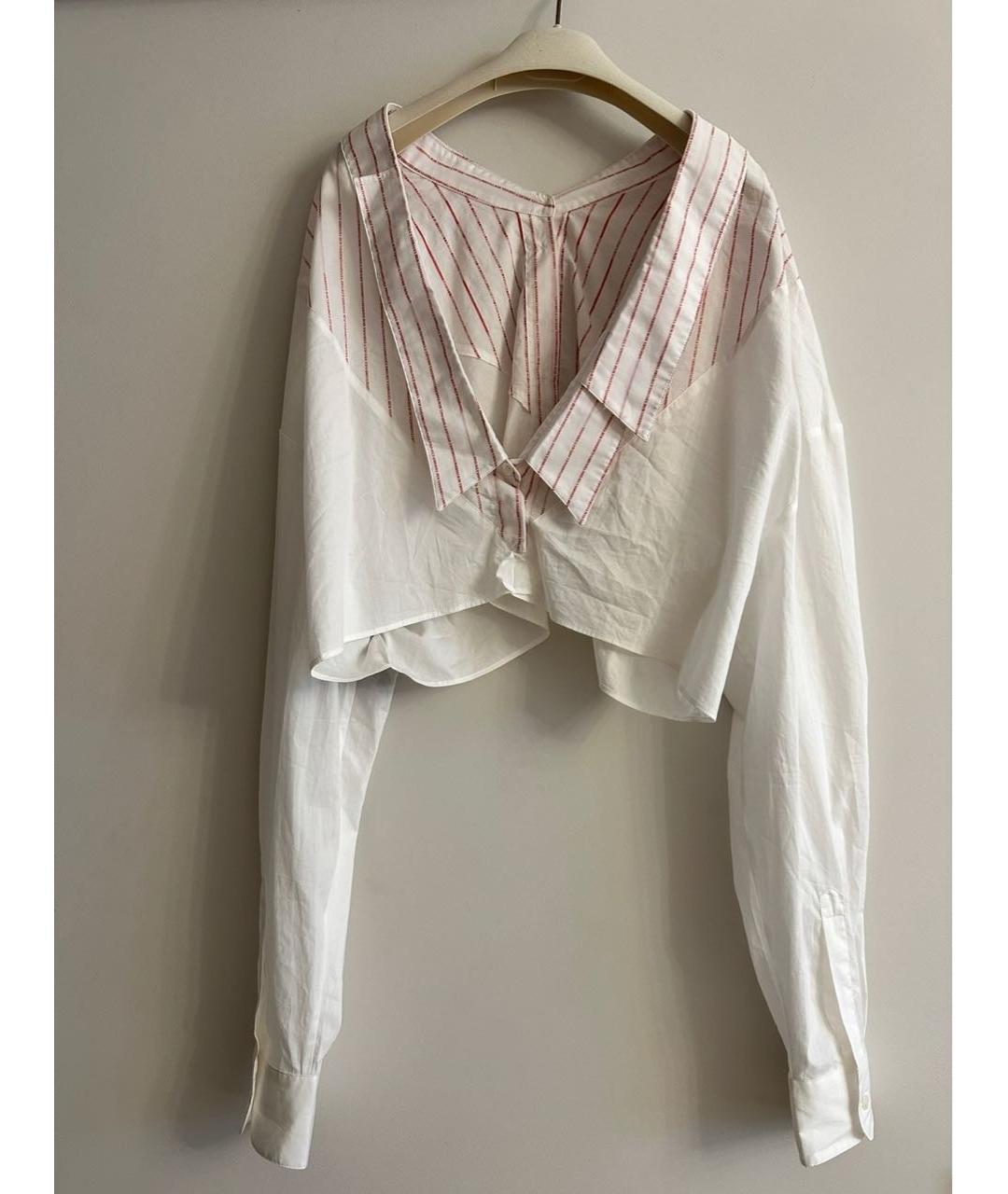 UNRAVEL PROJECT Белая хлопковая рубашка, фото 2