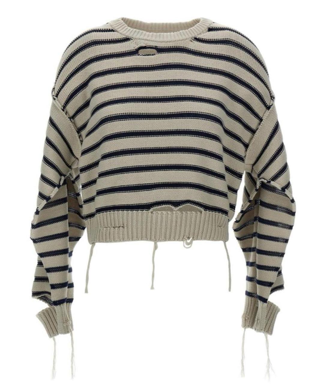 MM6 MAISON MARGIELA Мульти хлопковый джемпер / свитер, фото 1