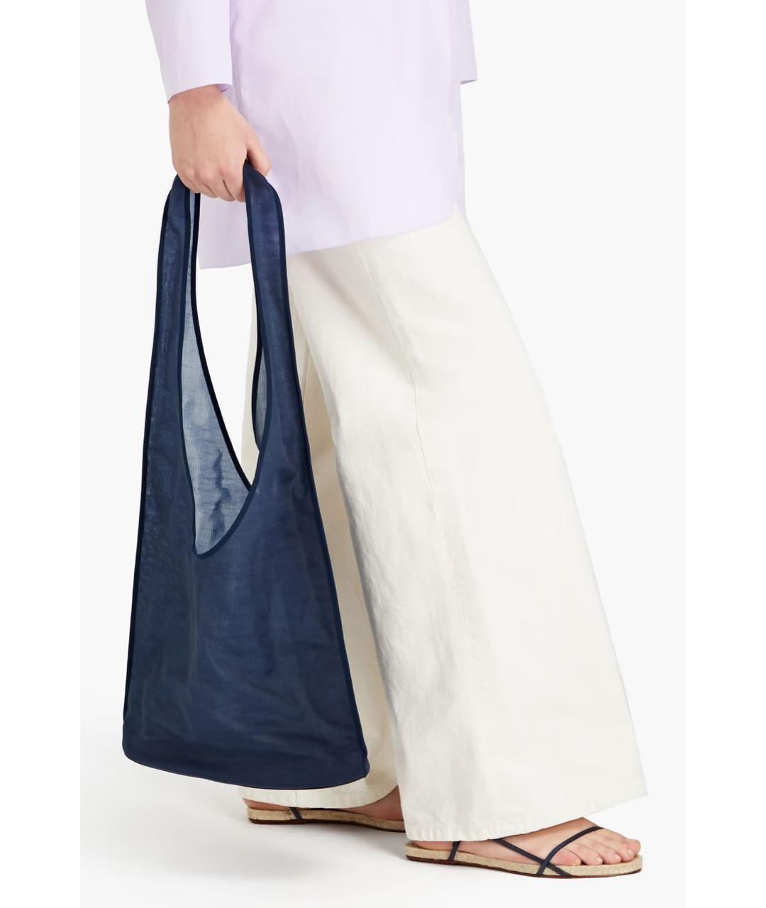 THE ROW Темно-синяя пляжная сумка, фото 2