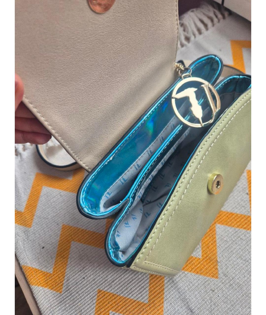 TRUSSARDI JEANS Сумка через плечо из искусственной кожи, фото 4