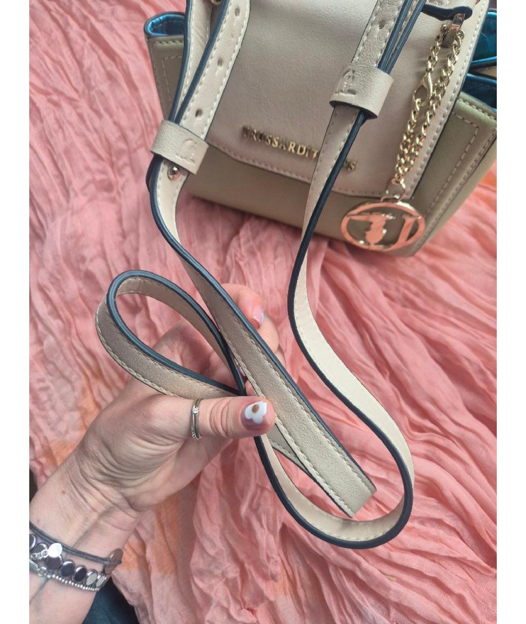 TRUSSARDI JEANS Сумка через плечо из искусственной кожи, фото 8