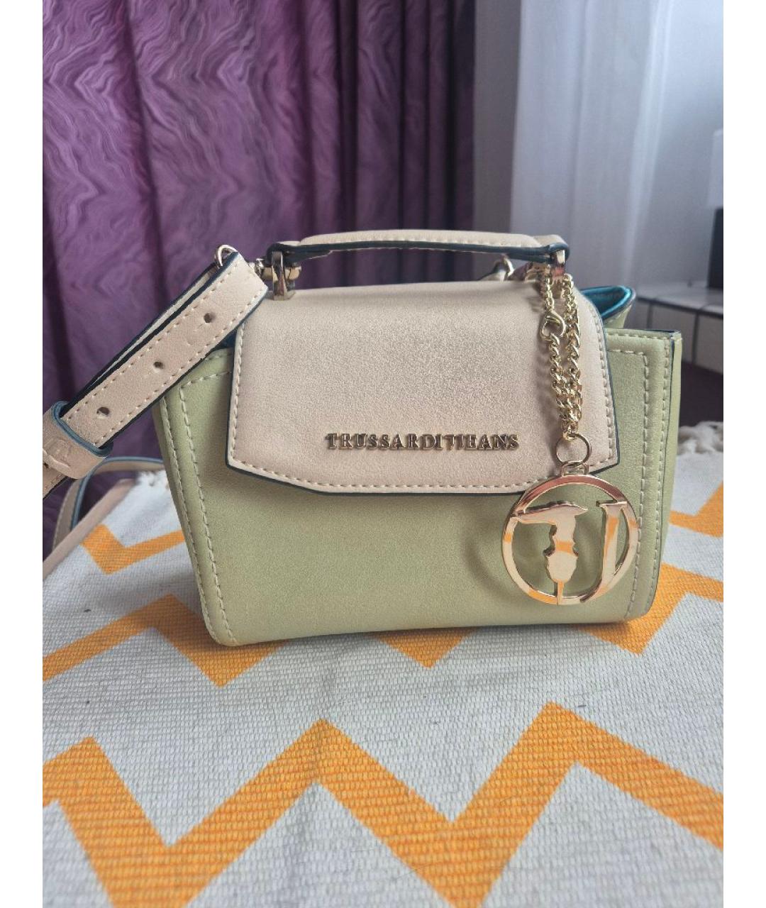 TRUSSARDI JEANS Сумка через плечо из искусственной кожи, фото 10