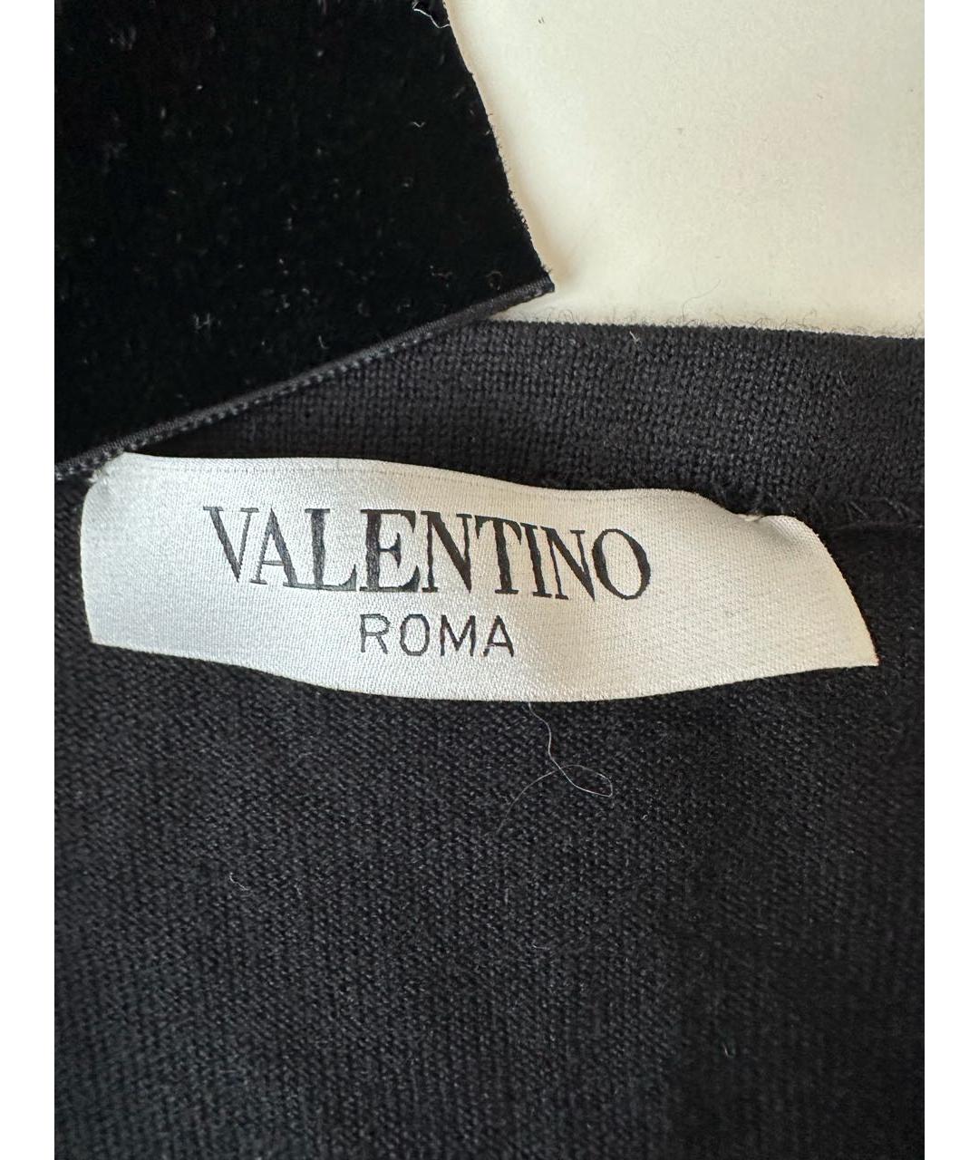 VALENTINO Черная шерстяная майка, фото 5