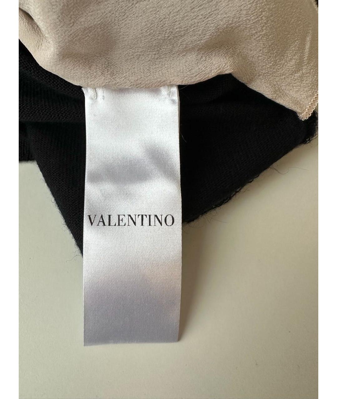 VALENTINO Черная шерстяная майка, фото 6