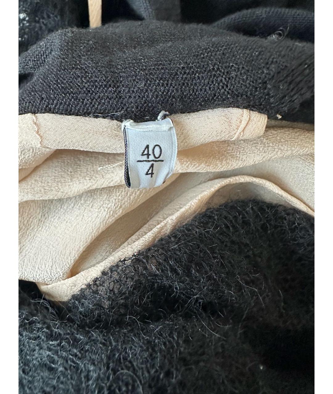 VALENTINO Черная шерстяная майка, фото 8