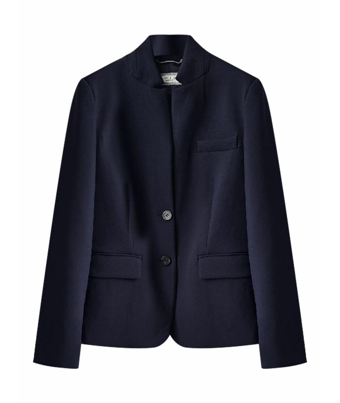 PESERICO Темно-синий полиэстеровый жакет/пиджак, фото 1