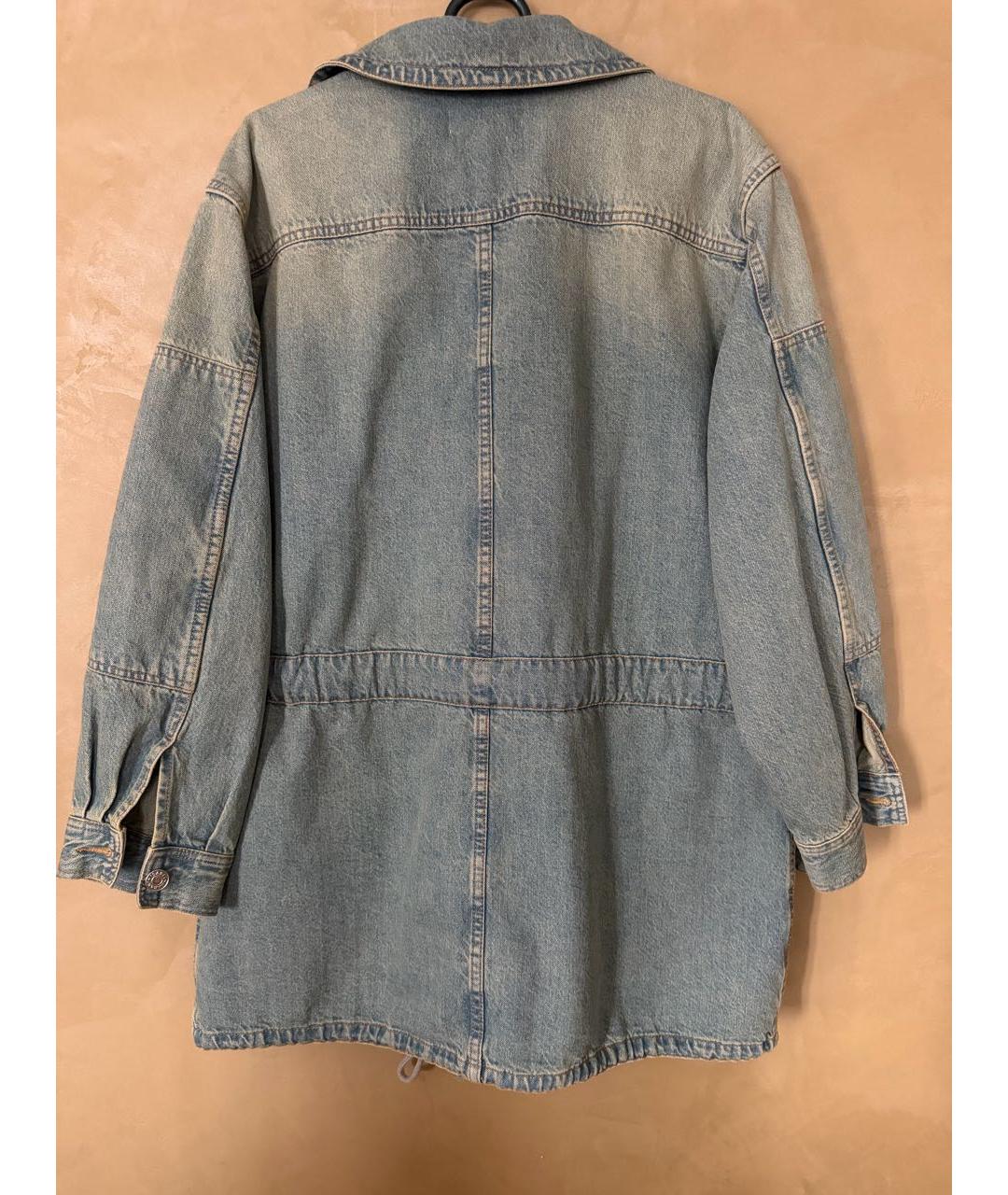 ISABEL MARANT ETOILE Голубая деним куртка, фото 2