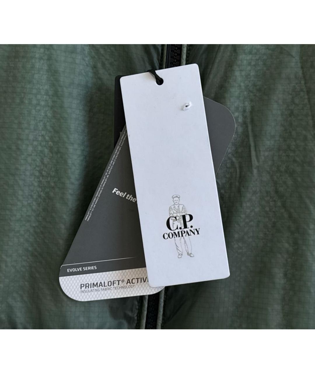 CP COMPANY Зеленый полиамидовый жилет, фото 6