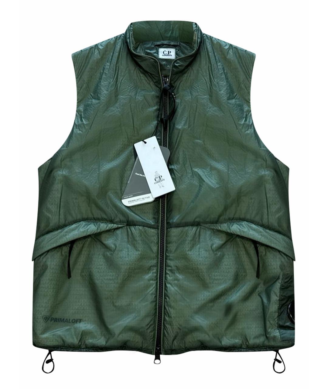 CP COMPANY Зеленый полиамидовый жилет, фото 1
