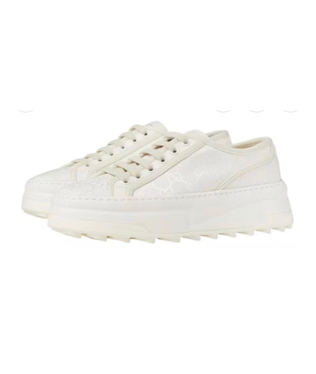 GUCCI Бежевые лоферы, фото 9