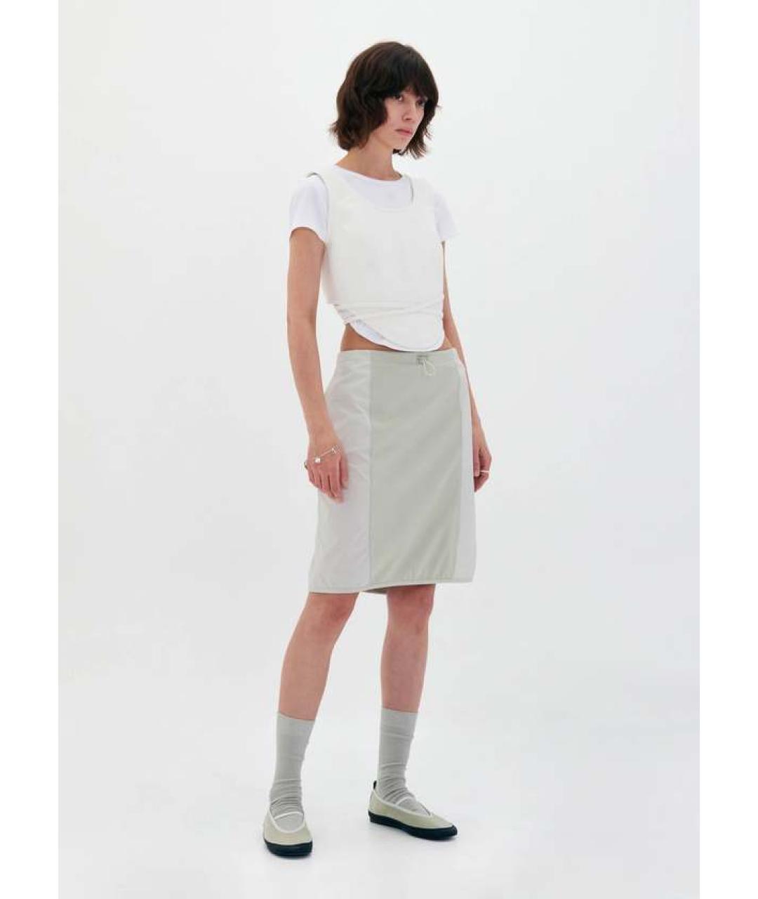 LOW CLASSIC Белый хлопковый корсет, фото 5