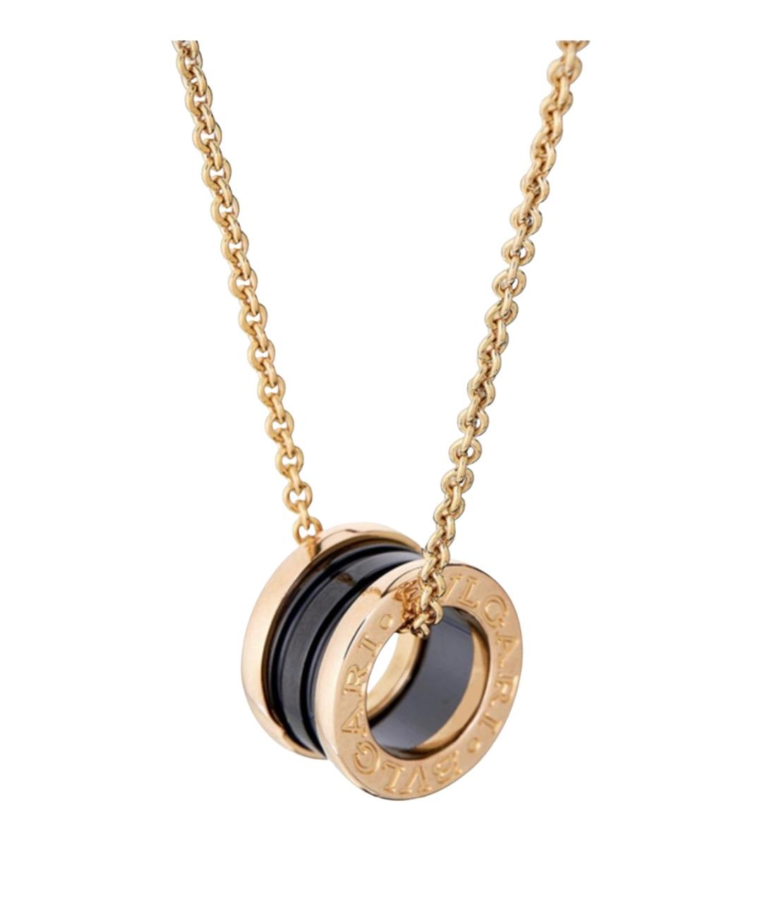 BVLGARI Черная подвеска, фото 1