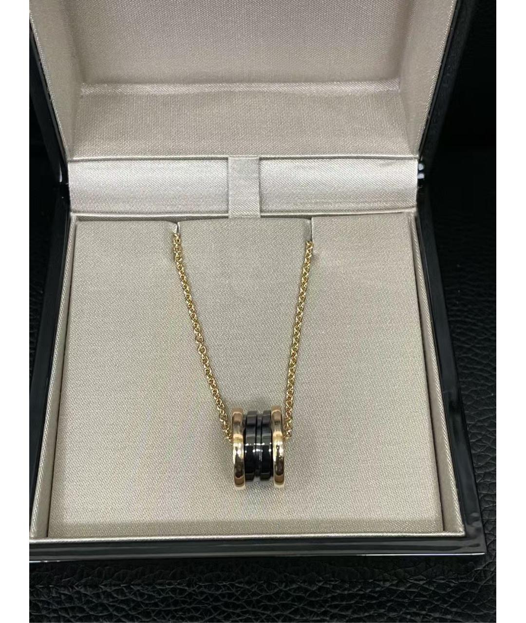 BVLGARI Черная подвеска, фото 3