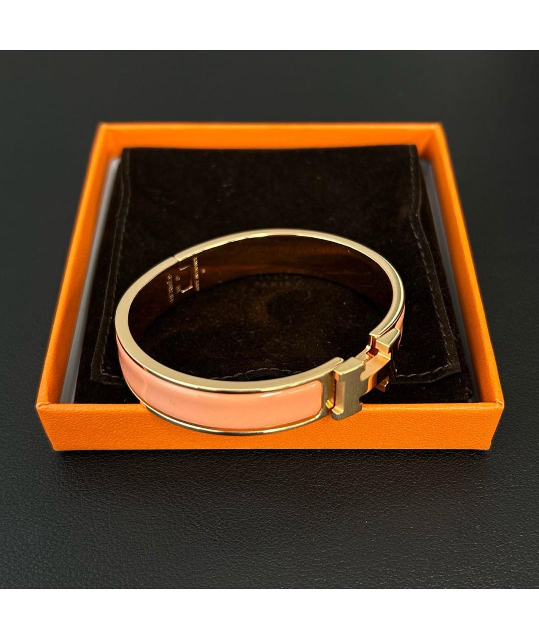HERMES Золотой браслет, фото 3