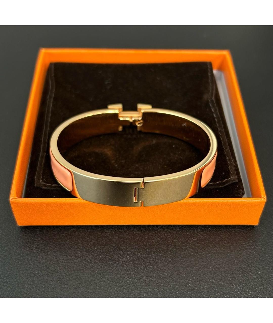 HERMES Золотой браслет, фото 4