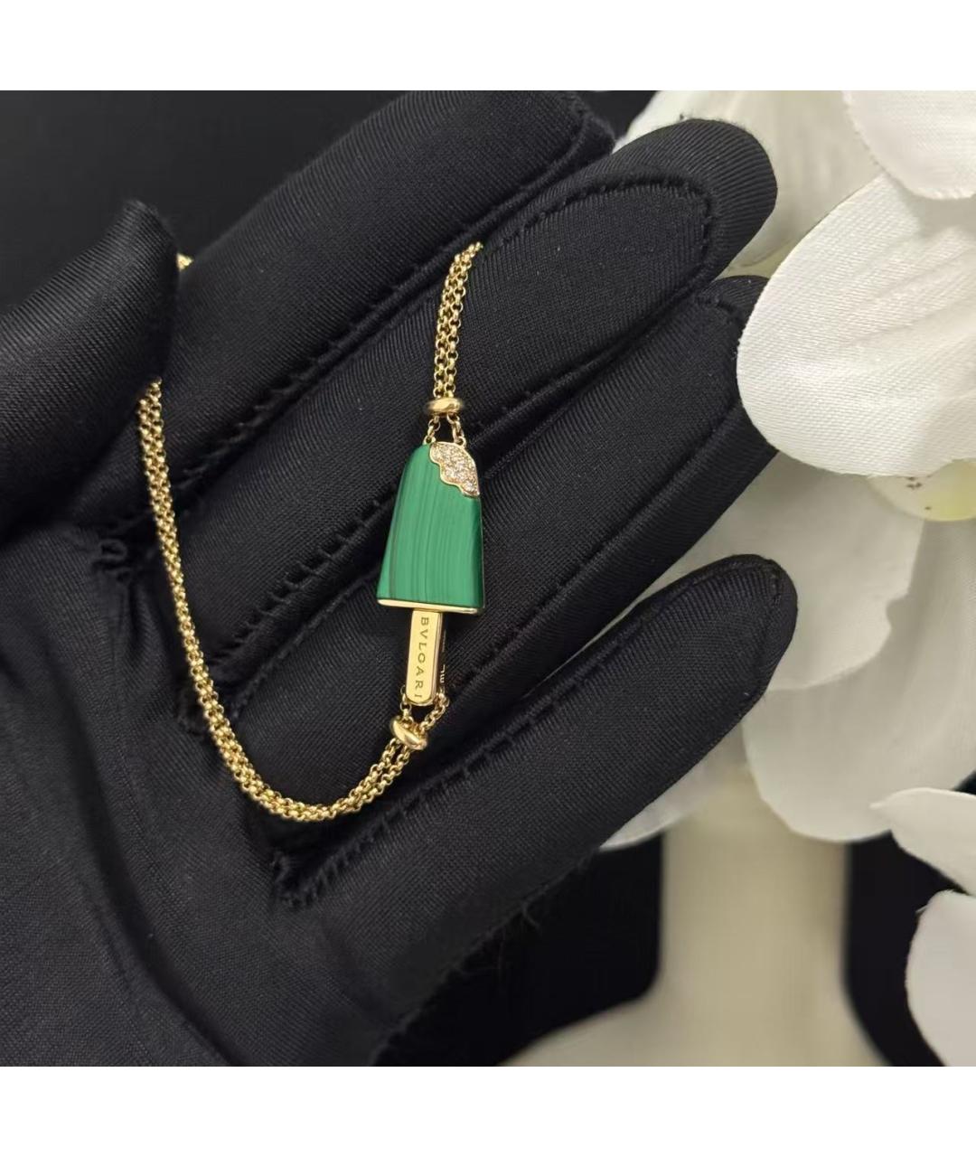 BVLGARI Зеленый браслет, фото 3