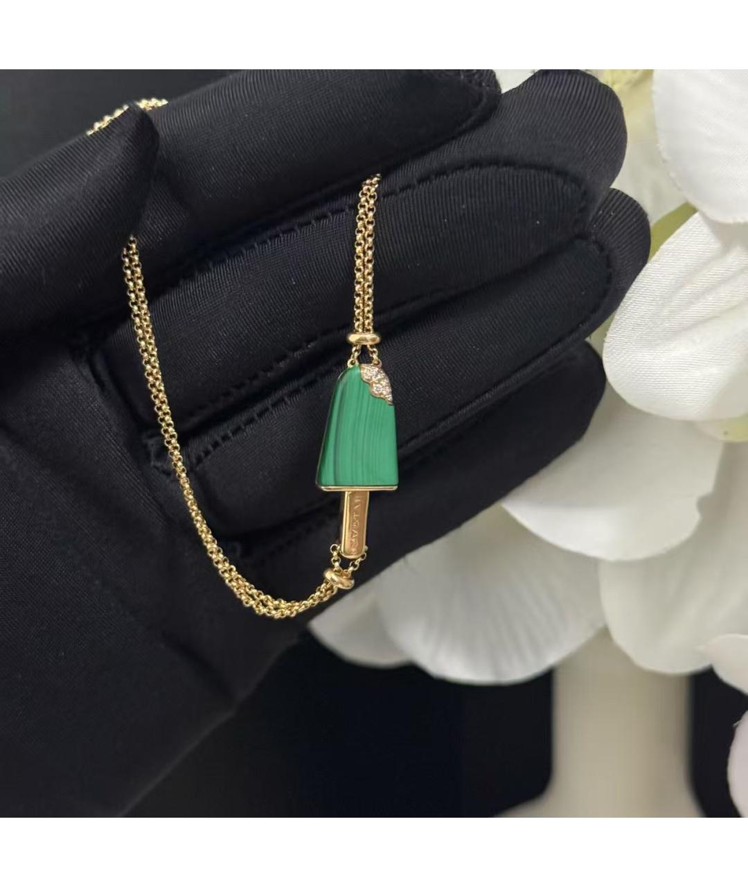 BVLGARI Зеленый браслет, фото 4