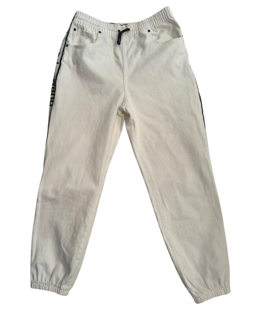 ALEXANDER WANG Белые прямые джинсы, фото 1