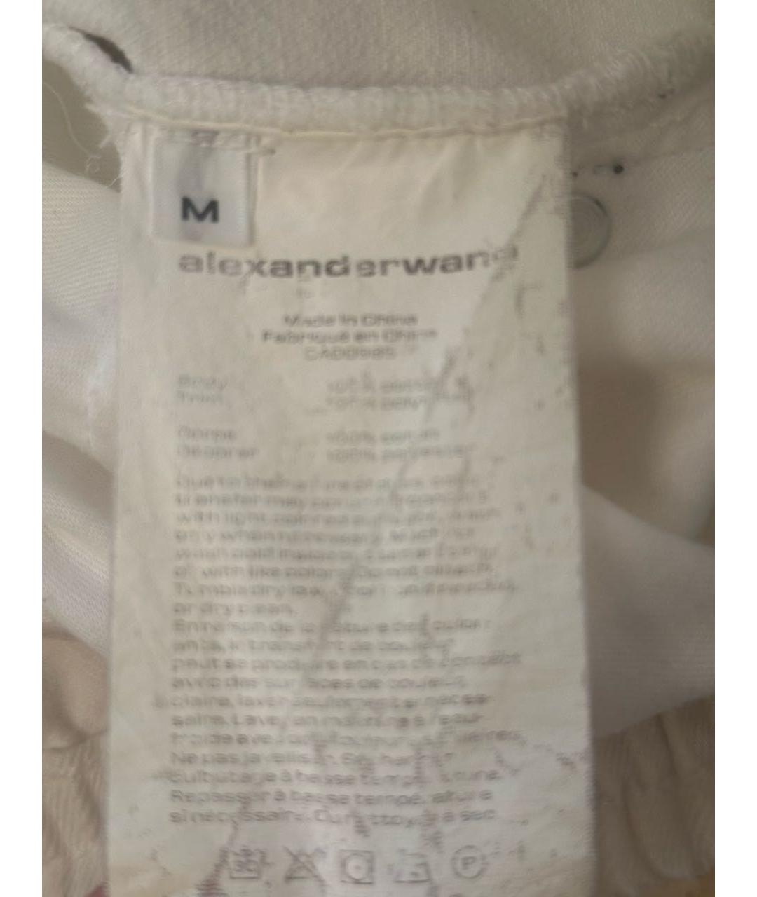 ALEXANDER WANG Белые прямые джинсы, фото 6