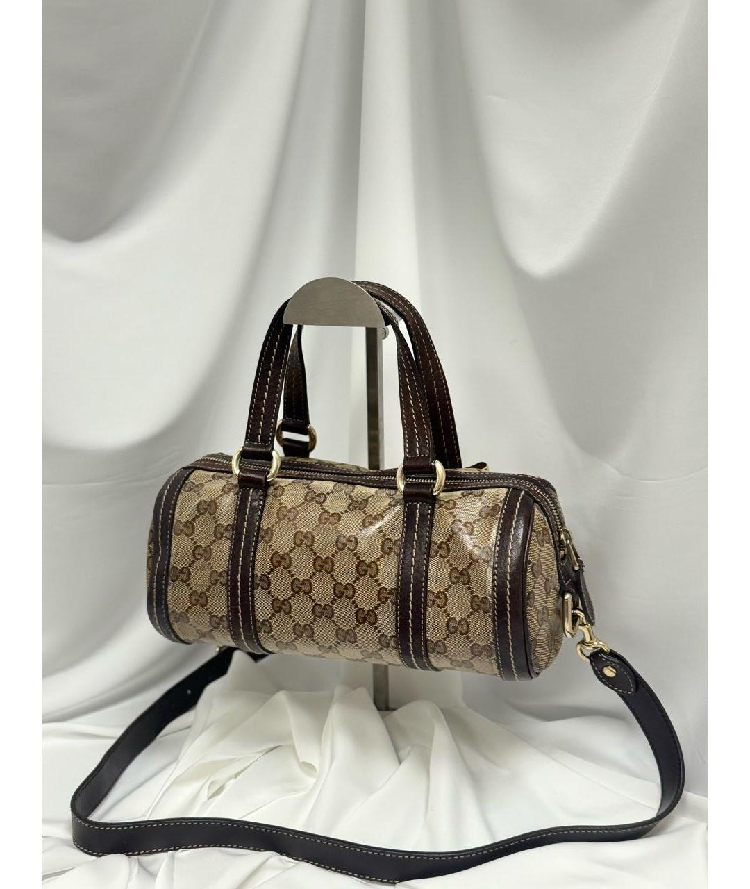 GUCCI Бежевая сумка с короткими ручками, фото 4