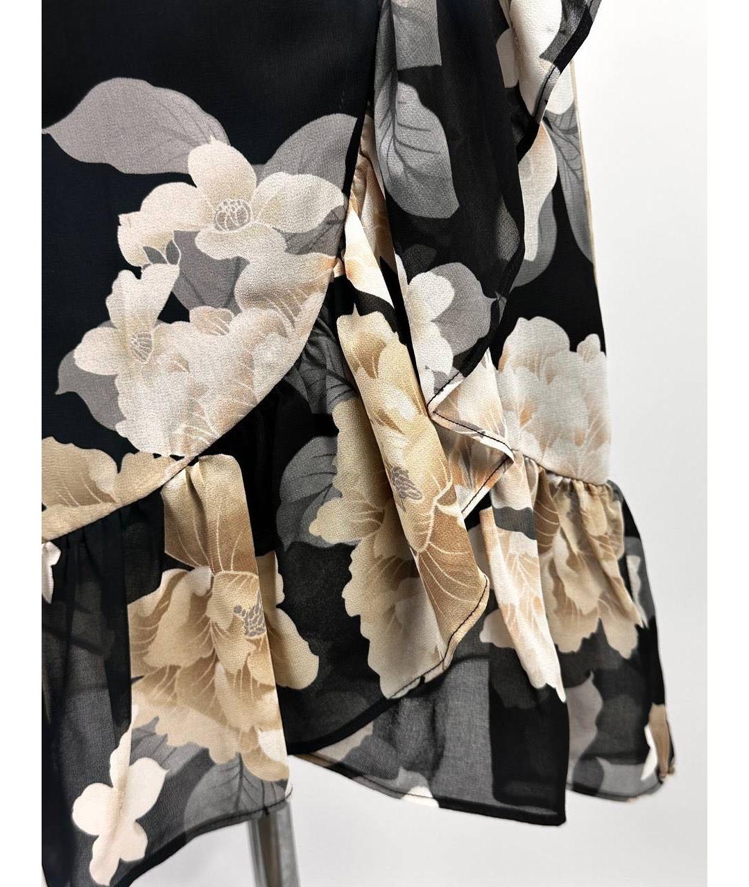 CALVIN KLEIN Бежевая шифоновая юбка миди, фото 7