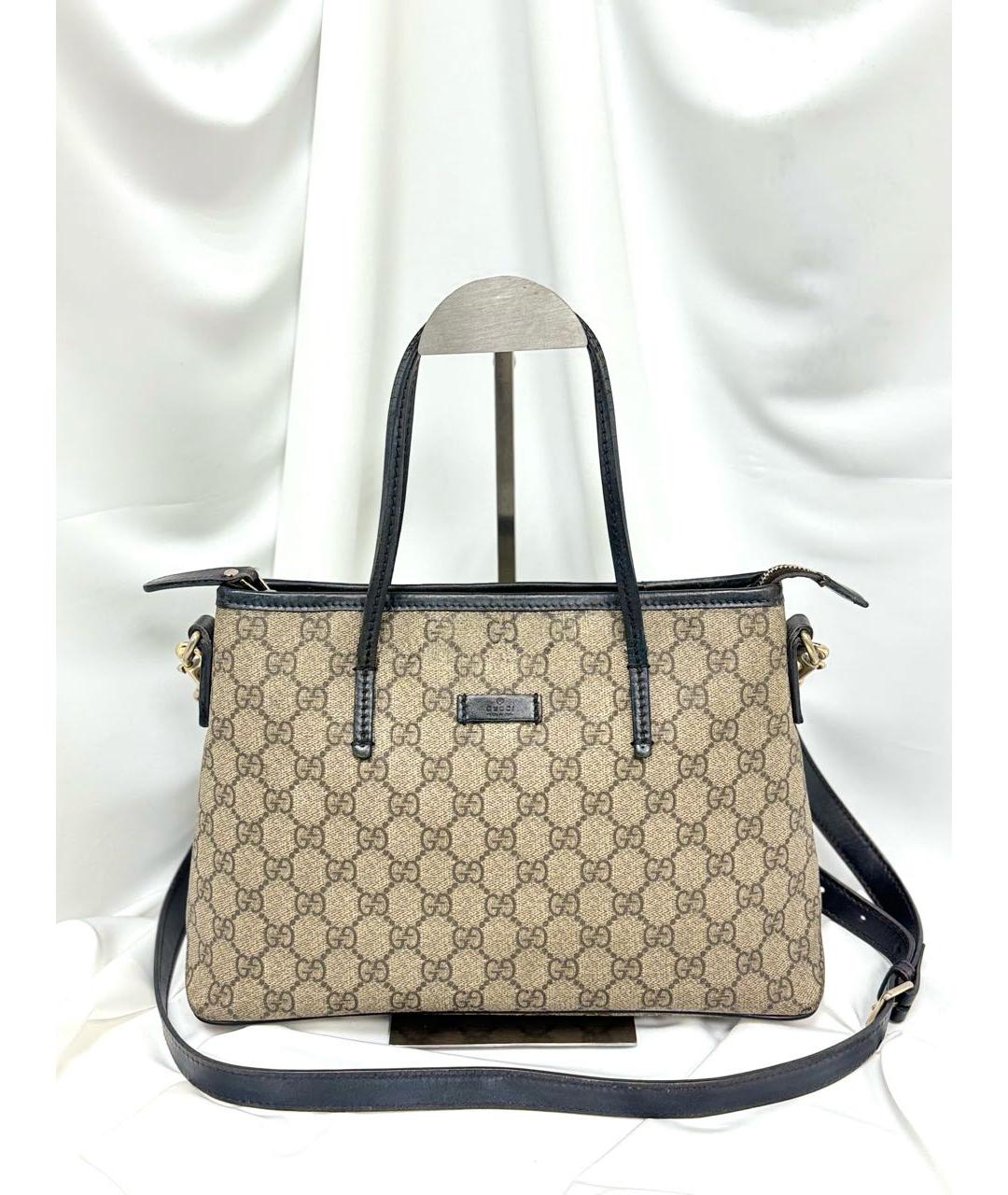 GUCCI Бежевая сумка тоут, фото 4