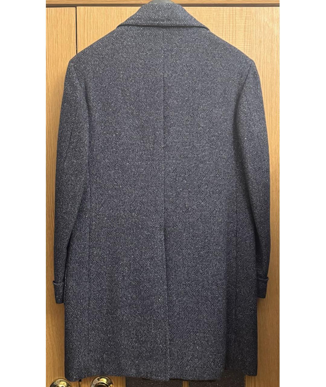 KITON Серое шерстяное пальто, фото 2