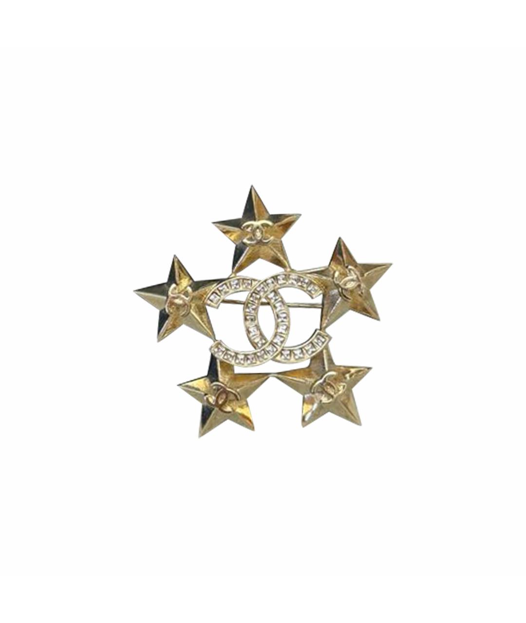 CHANEL Золотая булавка / брошь, фото 1