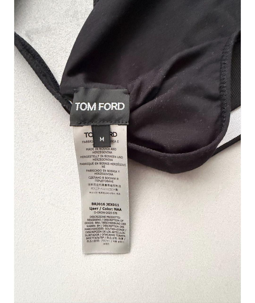 TOM FORD Черная майка, фото 3