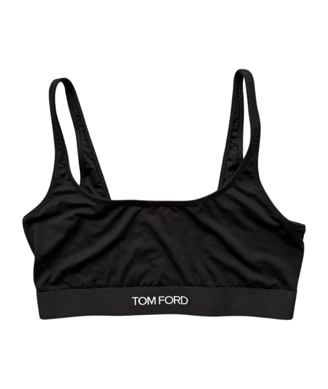 TOM FORD Черная майка, фото 1