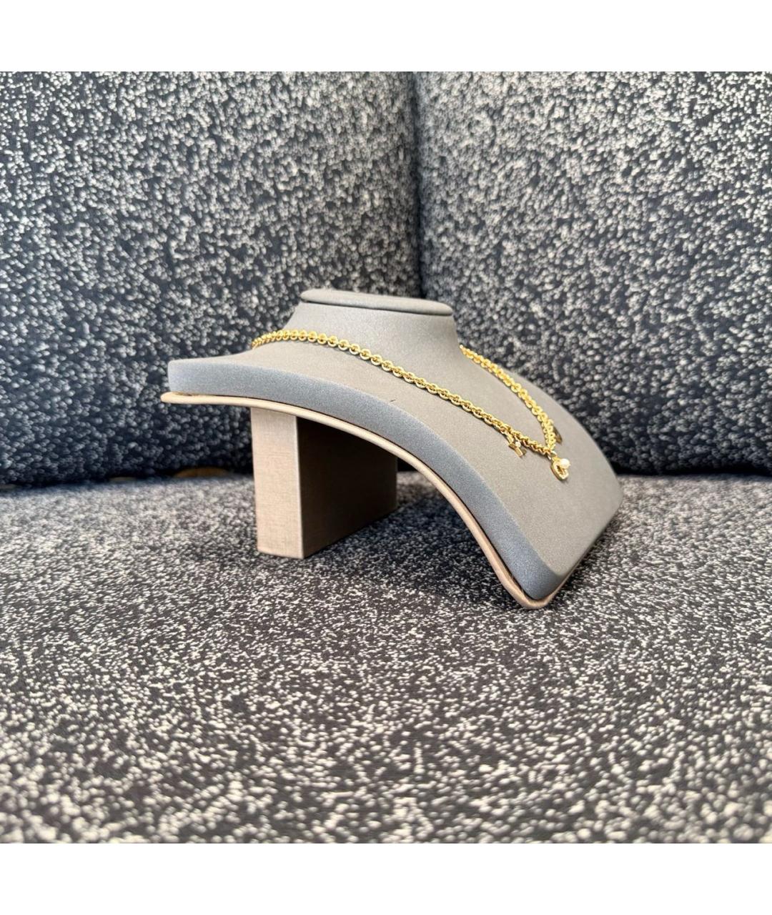 CHRISTIAN DIOR Золотое колье, фото 4