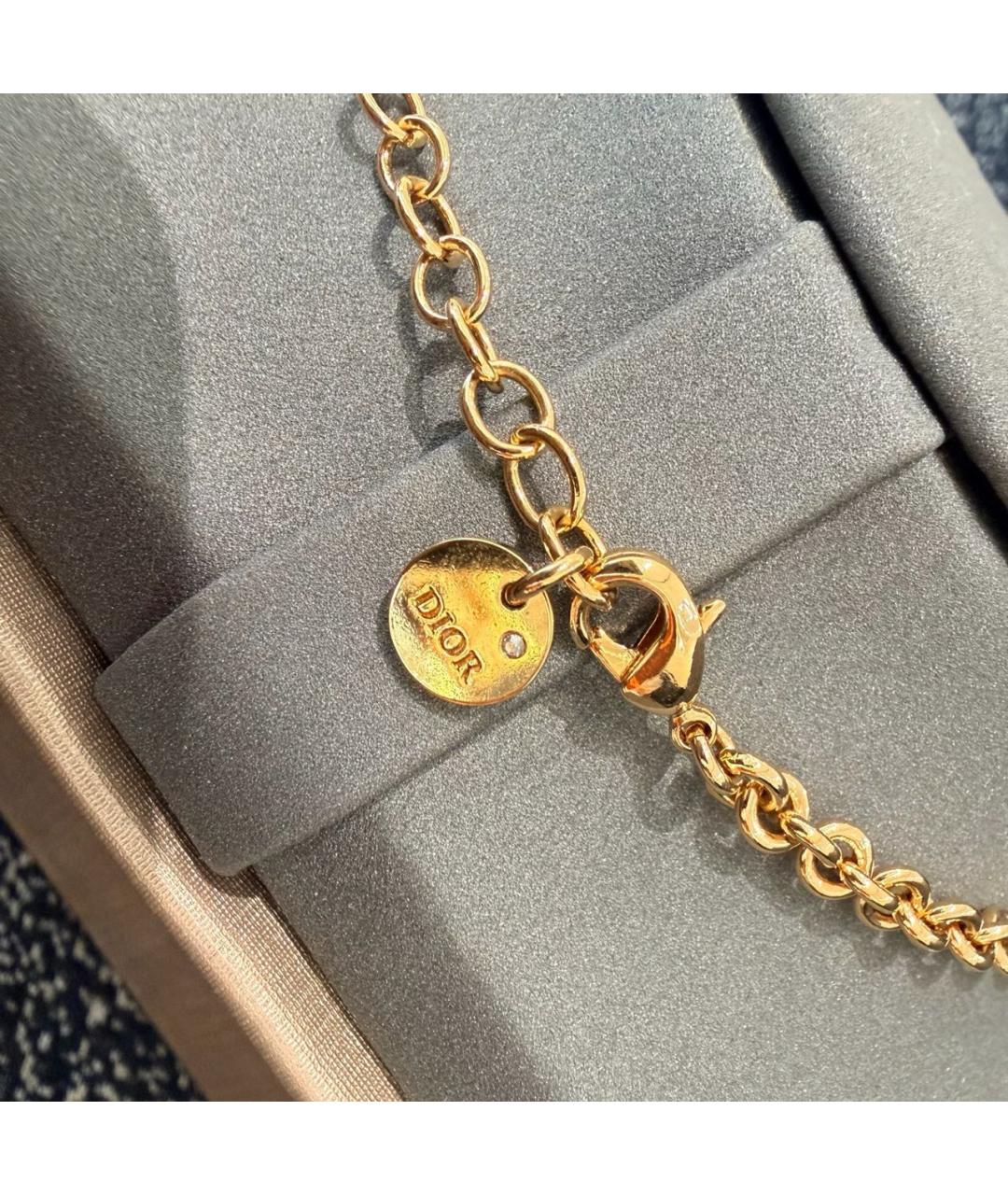 CHRISTIAN DIOR Золотое колье, фото 5