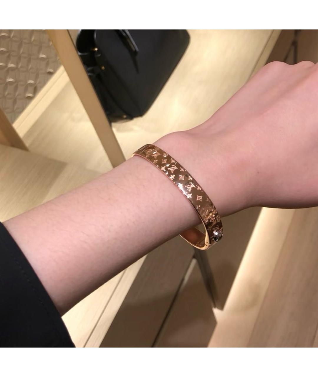 LOUIS VUITTON Золотой браслет, фото 6