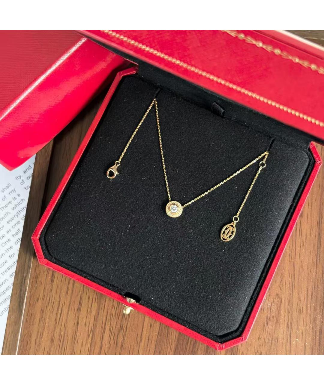 CARTIER Золотое колье, фото 4