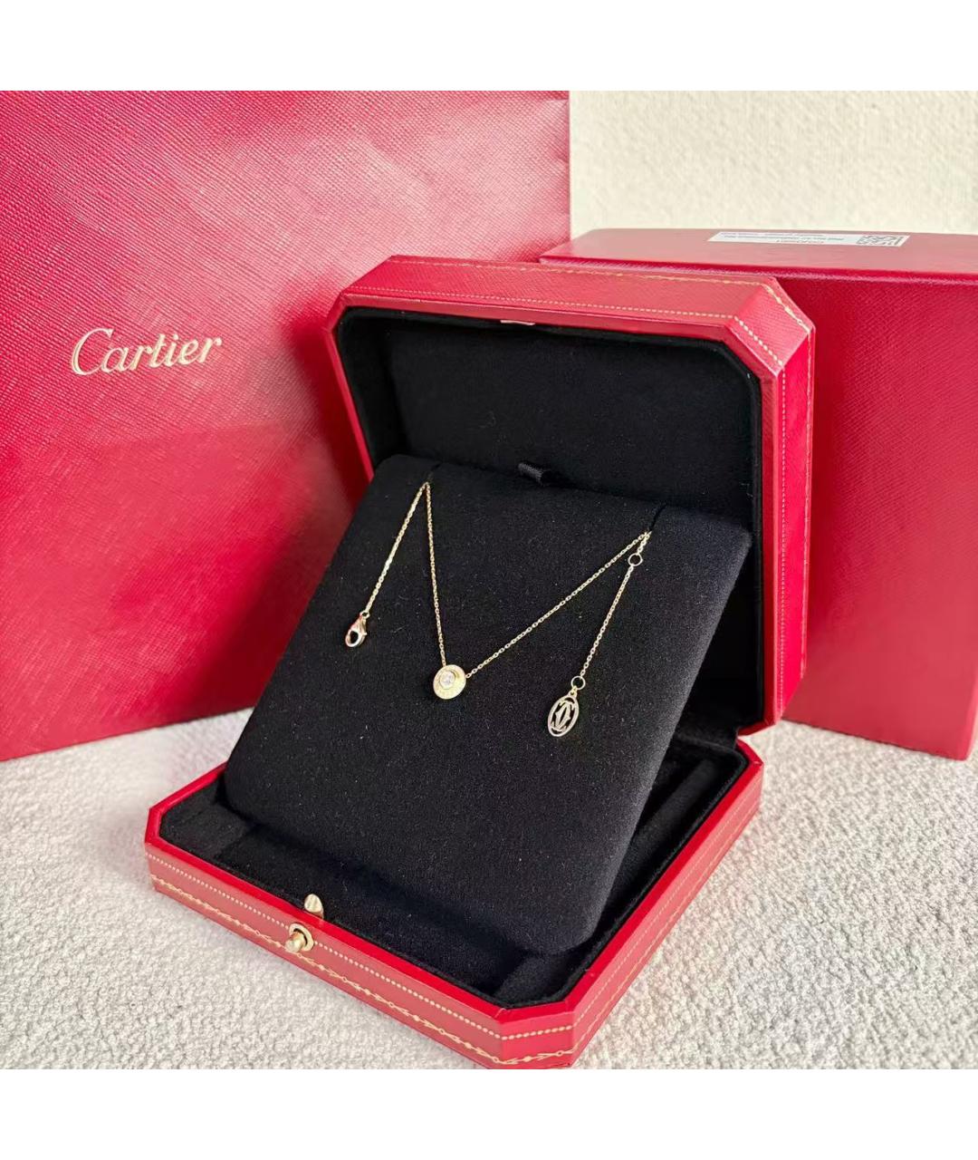 CARTIER Золотое колье, фото 5