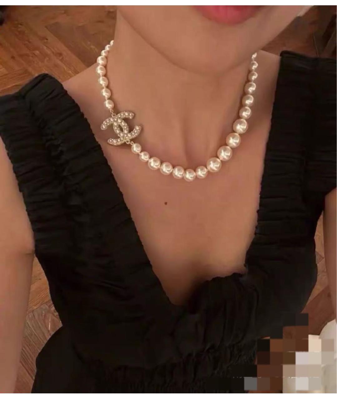 CHANEL Золотое колье, фото 6