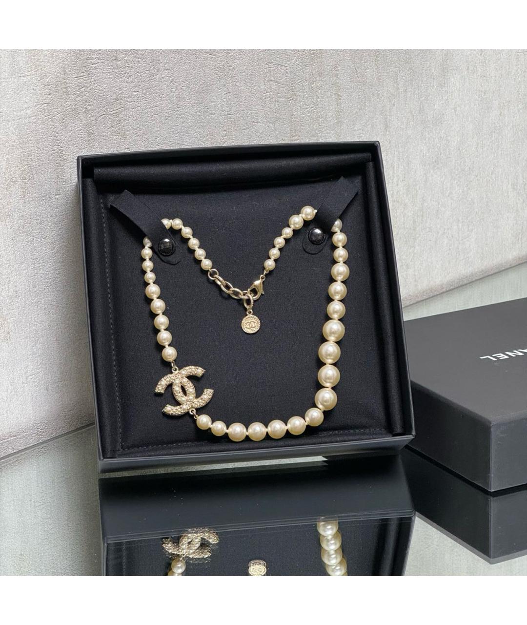 CHANEL Золотое колье, фото 5