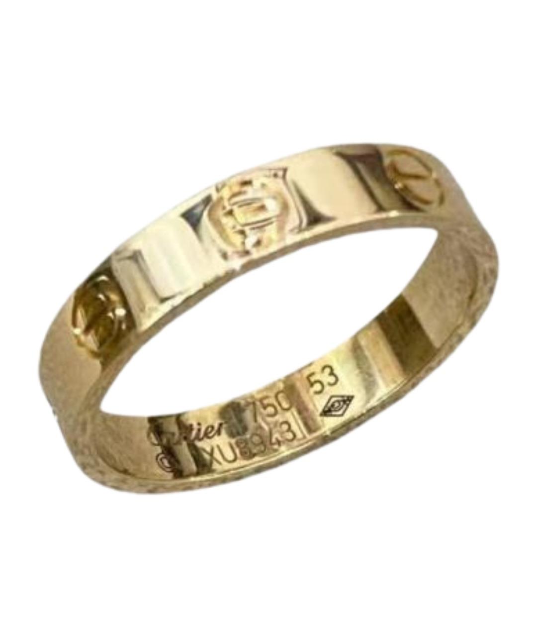 CARTIER Золотое кольцо, фото 1