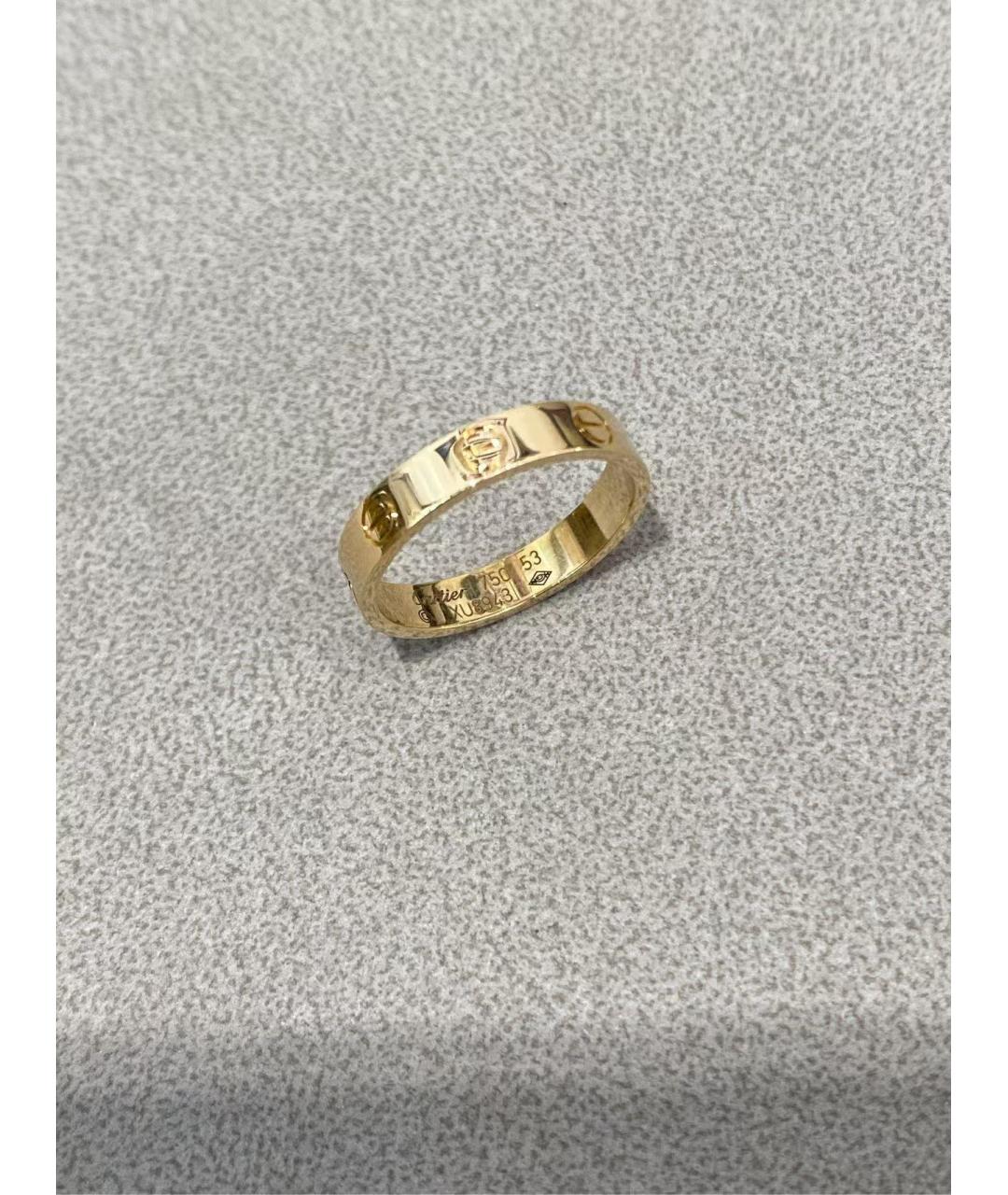 CARTIER Золотое кольцо, фото 3