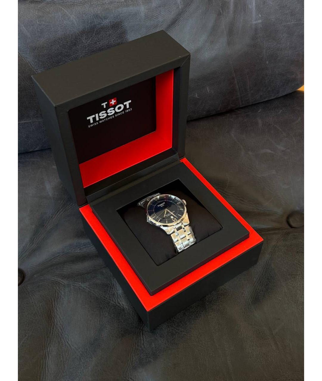 TISSOT Серебряные часы, фото 3