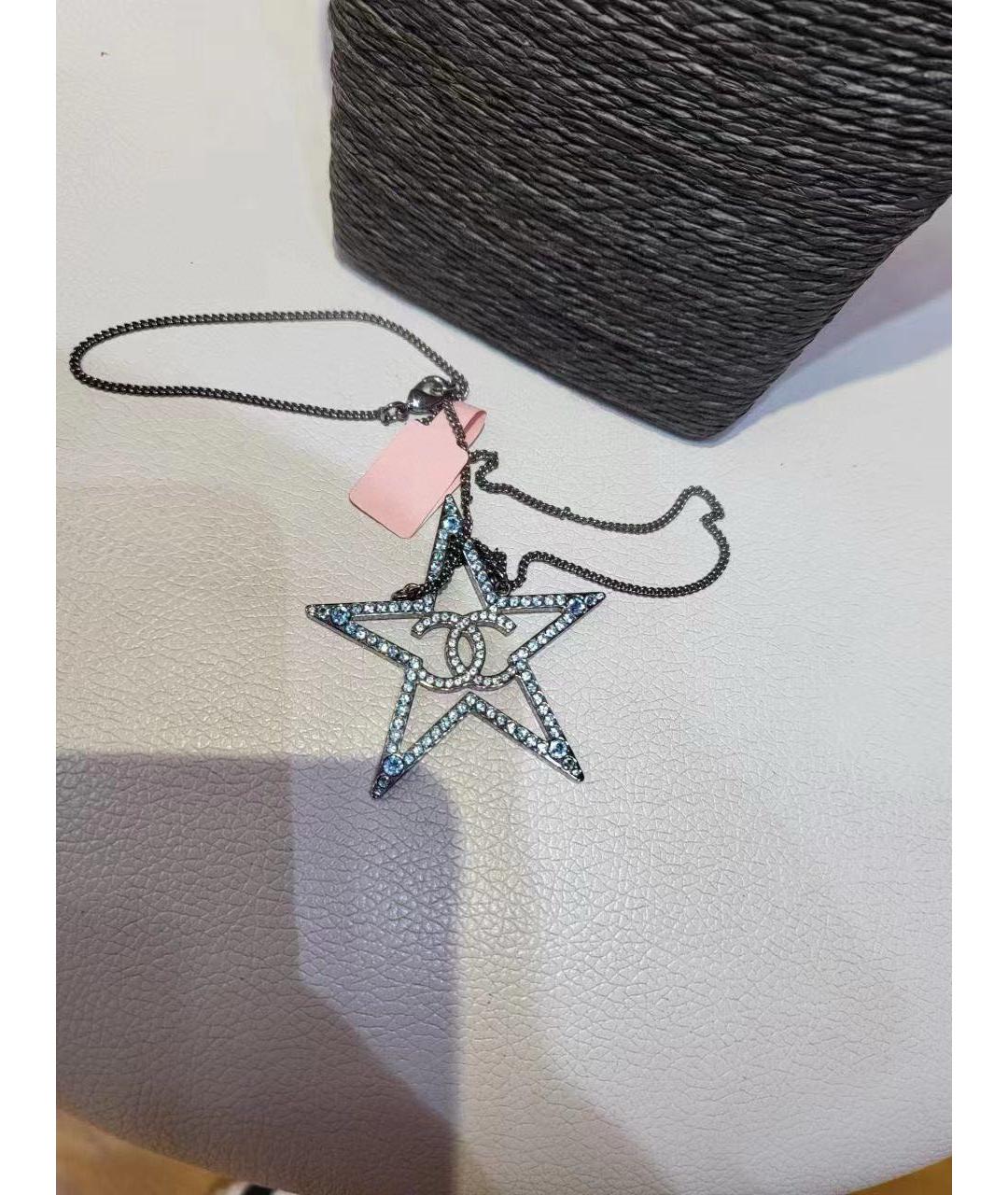 CHANEL Серебряное колье, фото 5