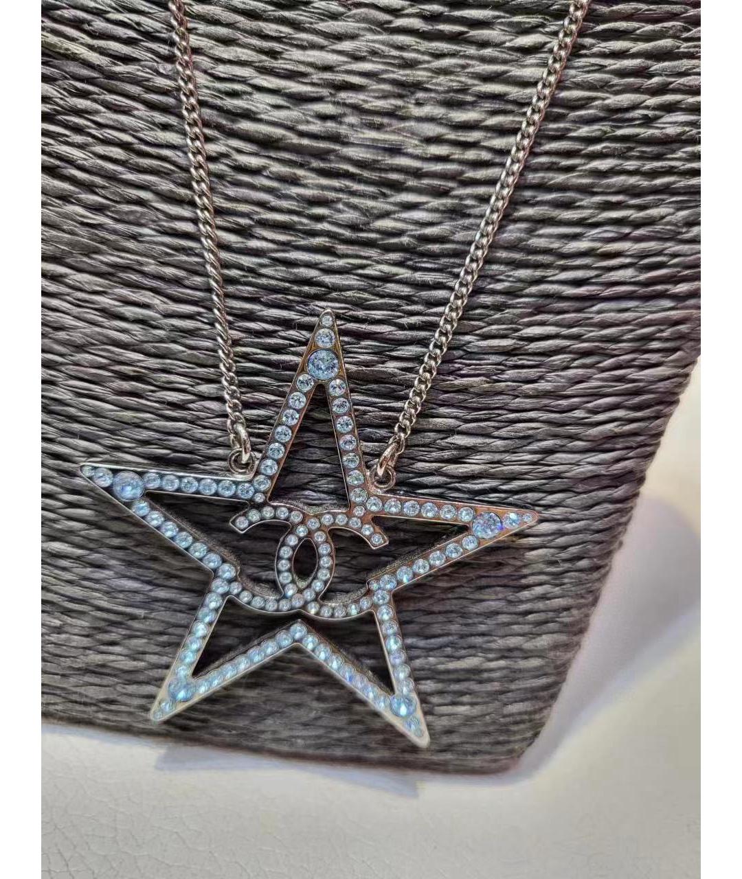 CHANEL Серебряное колье, фото 3