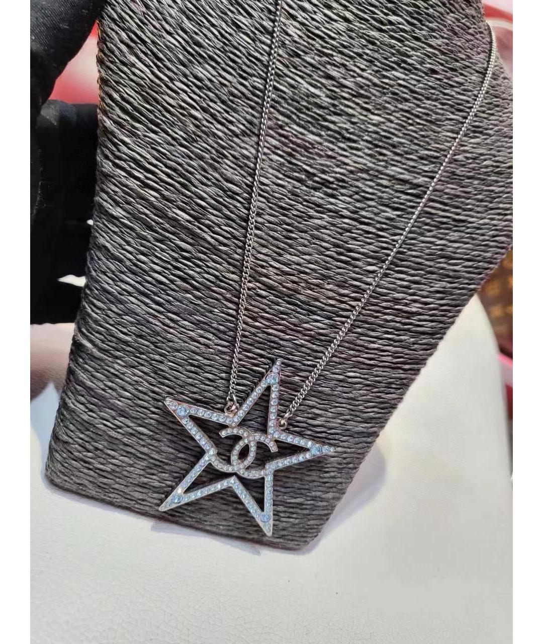 CHANEL Серебряное колье, фото 4