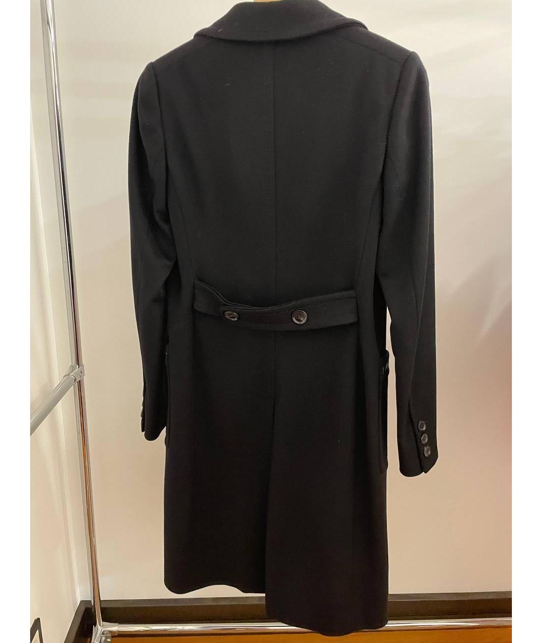 GUCCI Черное шерстяное пальто, фото 2