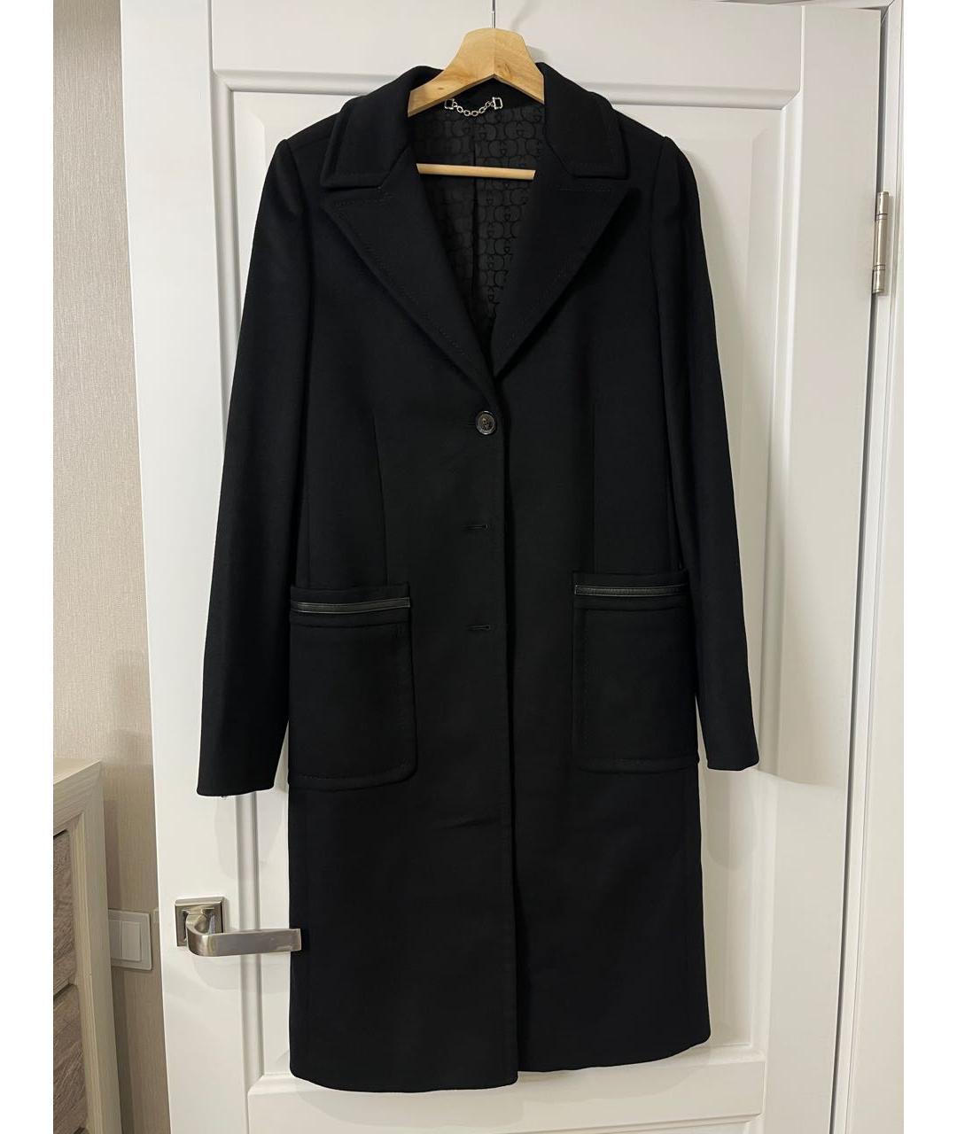 GUCCI Черное шерстяное пальто, фото 9
