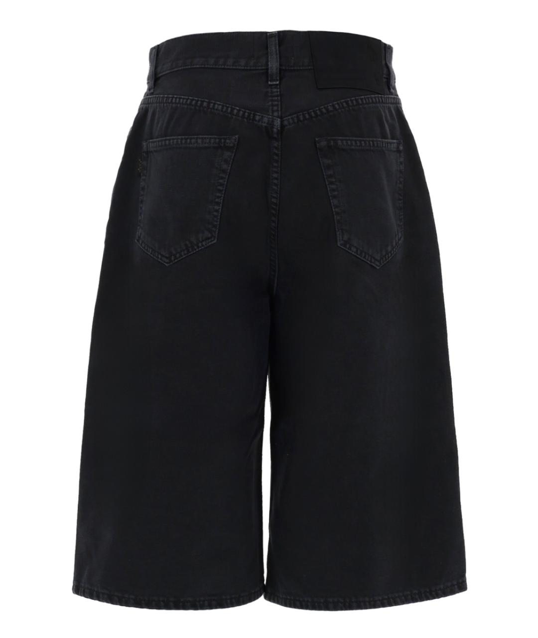 HAIKURE Черные хлопковые шорты, фото 2