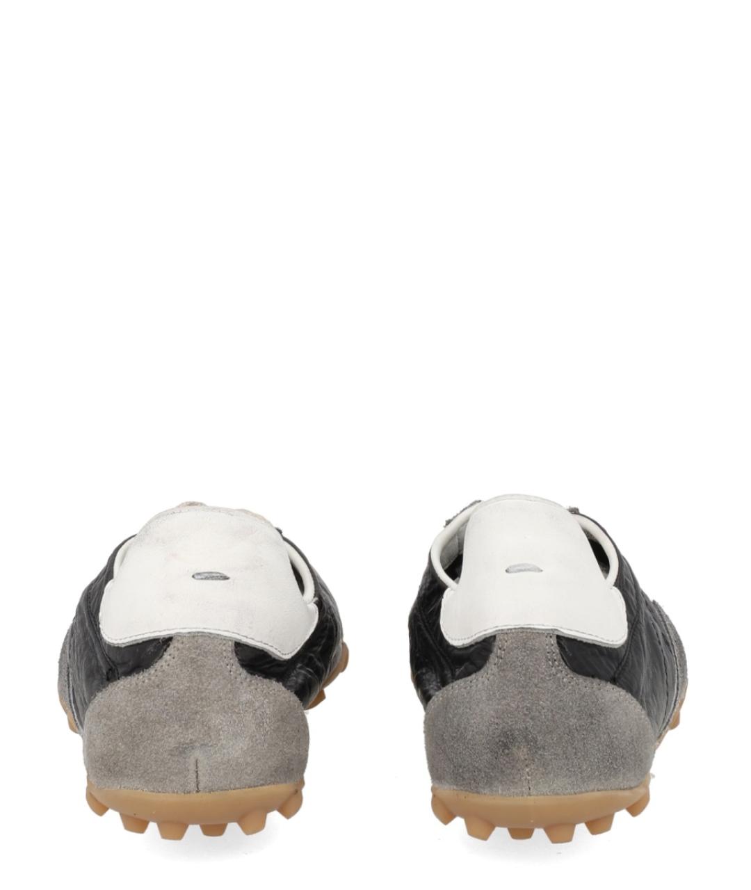 MAISON MARGIELA Мульти кожаные кроссовки, фото 4