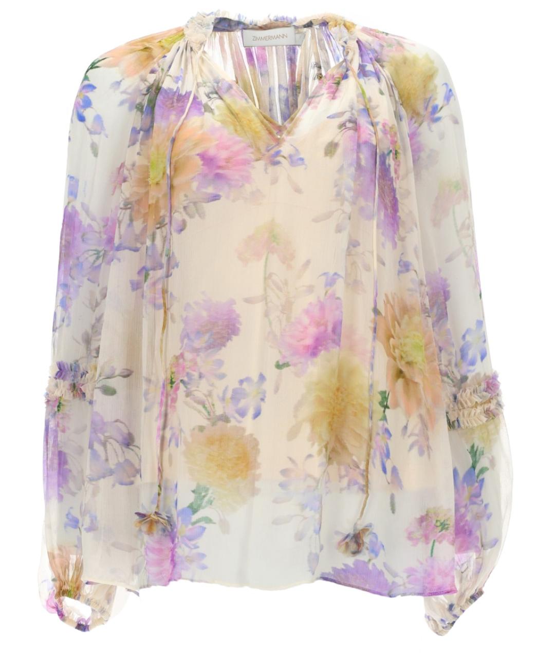 ZIMMERMANN Мульти вискозная блузы, фото 1